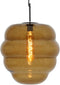 Light & Living Hanglamp Misty - Bruin - 45x45x48cm - Modern - Hanglampen Eetkamer, Slaapkamer, Woonkamer