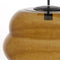 Light & Living Hanglamp Misty - Bruin - 45x45x48cm - Modern - Hanglampen Eetkamer, Slaapkamer, Woonkamer