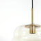 Light & Living Hanglamp Misty - Smoke Glas - 30x30x37cm - Modern - Hanglampen Eetkamer, Slaapkamer, Woonkamer