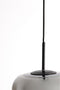 Light & Living Hanglamp Misty - Smoke Glas - 30x30x37cm - Modern - Hanglampen Eetkamer, Slaapkamer, Woonkamer