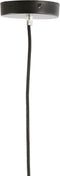 Light & Living Hanglamp Misty - Smoke Glas - 30x30x37cm - Modern - Hanglampen Eetkamer, Slaapkamer, Woonkamer