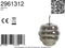 Light & Living Hanglamp Misty - Smoke Glas - 45x45x48cm - Modern - Hanglampen Eetkamer, Slaapkamer, Woonkamer