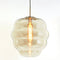 Light & Living Hanglamp Misty - Smoke Glas - 45x45x48cm - Modern - Hanglampen Eetkamer, Slaapkamer, Woonkamer