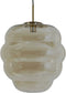 Light & Living Hanglamp Misty - Smoke Glas - 45x45x48cm - Modern - Hanglampen Eetkamer, Slaapkamer, Woonkamer