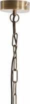 Light & Living Hanglamp Nakisha - Brons - Ø31cm - Modern - Hanglampen Eetkamer, Slaapkamer, Woonkamer