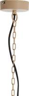 Light & Living Hanglamp Nakisha - Bruin - Ø31cm - Modern - Hanglampen Eetkamer, Slaapkamer, Woonkamer