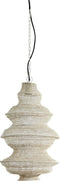 Light & Living Hanglamp Nakisha - Grijs - Ø31cm - Modern - Hanglampen Eetkamer, Slaapkamer, Woonkamer