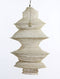 Light & Living Hanglamp Nakisha - Grijs - Ø48cm - Modern - Hanglampen Eetkamer, Slaapkamer, Woonkamer