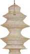 Light & Living Hanglamp Nakisha - Zand - Ø48cm - Modern - Hanglampen Eetkamer, Slaapkamer, Woonkamer