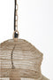Light & Living Hanglamp Nakisha - Zand - Ø48cm - Modern - Hanglampen Eetkamer, Slaapkamer, Woonkamer