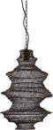 Light & Living Hanglamp Nakisha - Zwart - Ø31cm - Modern - Hanglampen Eetkamer, Slaapkamer, Woonkamer