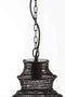 Light & Living Hanglamp Nakisha - Zwart - Ø31cm - Modern - Hanglampen Eetkamer, Slaapkamer, Woonkamer