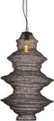 Light & Living Hanglamp Nakisha - Zwart - Ø40cm - Modern - Hanglampen Eetkamer, Slaapkamer, Woonkamer