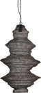 Light & Living Hanglamp Nakisha - Zwart - Ø40cm - Modern - Hanglampen Eetkamer, Slaapkamer, Woonkamer