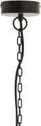 Light & Living Hanglamp Nakisha - Zwart - Ø40cm - Modern - Hanglampen Eetkamer, Slaapkamer, Woonkamer