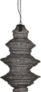 Light & Living Hanglamp Nakisha - Zwart - Ø48cm - Modern - Hanglampen Eetkamer, Slaapkamer, Woonkamer
