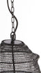 Light & Living Hanglamp Nakisha - Zwart - Ø48cm - Modern - Hanglampen Eetkamer, Slaapkamer, Woonkamer