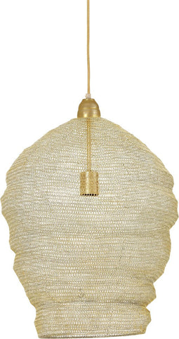 Light & Living Hanglamp Nikki - Licht Goud - Ø45cm - Modern - Hanglampen Eetkamer, Slaapkamer, Woonkamer