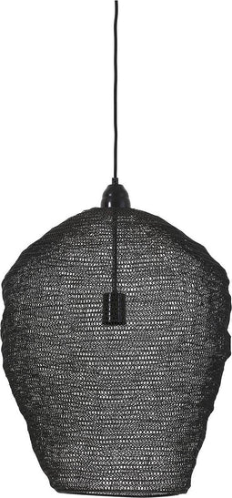 Light & Living Hanglamp Nikki - Zwart - Ø45cm - Modern - Hanglampen Eetkamer, Slaapkamer, Woonkamer