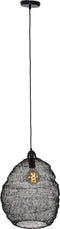 Light & Living Hanglamp Nina - Zwart - Ø38cm - Modern - Hanglampen Eetkamer, Slaapkamer, Woonkamer