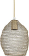 Light & Living - Hanglamp NOLA - Ø18x20cm - Brons