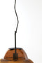 Light & Living Hanglamp Ovnis - Glas - 35cm - Bruin