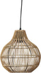 Light & Living Hanglamp Pacino - Rotan - Ø30cm - Bohemian - Hanglampen Eetkamer, Slaapkamer, Woonkamer