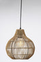 Light & Living Hanglamp Pacino - Rotan - Ø30cm - Bohemian - Hanglampen Eetkamer, Slaapkamer, Woonkamer