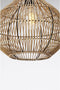 Light & Living Hanglamp Pacino - Rotan - Ø30cm - Bohemian - Hanglampen Eetkamer, Slaapkamer, Woonkamer