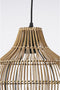 Light & Living Hanglamp Pacino - Rotan - Ø30cm - Bohemian - Hanglampen Eetkamer, Slaapkamer, Woonkamer
