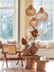 Light & Living Hanglamp Pacino - Rotan - Ø40cm - Bohemian - Hanglampen Eetkamer, Slaapkamer, Woonkamer