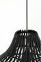 Light & Living Hanglamp Pacino - Zwart - Ø40cm - Bohemian - Hanglampen Eetkamer, Slaapkamer, Woonkamer