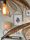Light & Living Hanglamp Pavas - Antiek Brons - Ø72cm - Botanisch - Hanglampen Eetkamer, Slaapkamer, Woonkamer