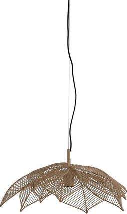 Light & Living Hanglamp Pavas - Beige - Ø54cm - Botanisch - Hanglampen Eetkamer, Slaapkamer, Woonkamer