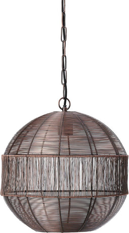 Light & Living Hanglamp Pilka - Antiek Koper - Ø45cm - Modern - Hanglampen Eetkamer, Slaapkamer, Woonkamer