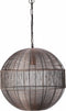 Light & Living Hanglamp Pilka - Antiek Koper - Ø45cm - Modern - Hanglampen Eetkamer, Slaapkamer, Woonkamer