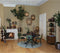 Light & Living Hanglamp Plumeria - Donkergroen - Ø50cm - Modern - Hanglampen Eetkamer, Slaapkamer, Woonkamer