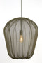 Light & Living Hanglamp Plumeria - Donkergroen - Ø50cm - Modern - Hanglampen Eetkamer, Slaapkamer, Woonkamer