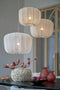 Light & Living Hanglamp Plumeria - Zand - Ø40cm - Modern - Hanglampen Eetkamer, Slaapkamer, Woonkamer