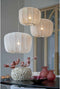 Light & Living Hanglamp Plumeria - Zand - Ø50cm - Modern - Hanglampen Eetkamer, Slaapkamer, Woonkamer