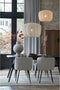 Light & Living Hanglamp Plumeria - Zand - Ø50cm - Modern - Hanglampen Eetkamer, Slaapkamer, Woonkamer