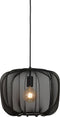 Light & Living Hanglamp Plumeria - Zwart - Ø40cm - Modern - Hanglampen Eetkamer, Slaapkamer, Woonkamer