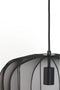 Light & Living Hanglamp Plumeria - Zwart - Ø40cm - Modern - Hanglampen Eetkamer, Slaapkamer, Woonkamer