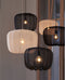 Light & Living Hanglamp Plumeria - Zwart - Ø50cm - Modern - Hanglampen Eetkamer, Slaapkamer, Woonkamer