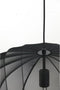 Light & Living Hanglamp Plumeria - Zwart - Ø50cm - Modern - Hanglampen Eetkamer, Slaapkamer, Woonkamer