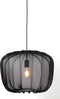 Light & Living Hanglamp Plumeria - Zwart - Ø50cm - Modern - Hanglampen Eetkamer, Slaapkamer, Woonkamer