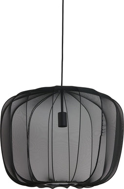 Light & Living Hanglamp Plumeria - Zwart - Ø60cm - Modern - Hanglampen Eetkamer, Slaapkamer, Woonkamer