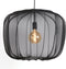 Light & Living Hanglamp Plumeria - Zwart - Ø60cm - Modern - Hanglampen Eetkamer, Slaapkamer, Woonkamer