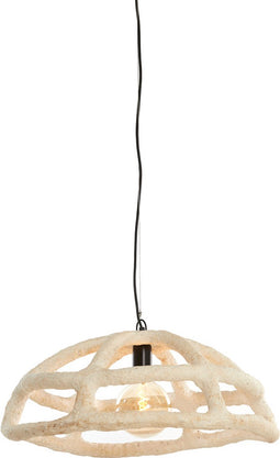 Light & Living Hanglamp Porila - Papier-maché - 59cm - Crème
