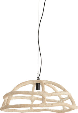 Light & Living Hanglamp Porila - Papier-maché - 70cm - Crème